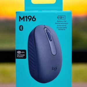 Logitech M196 Souris Bluetooth sans Fil, Souris compacte et Portable pour Ordinateurs Portables, tablettes et Plus Encore, Batterie de 12 Mois, Suivi Fluide, Compatible avec PC et Mac, Windows