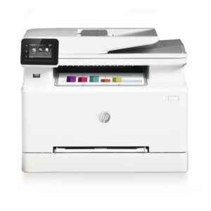 HP Color LaserJet Pro M283fdw Imprimante Laser tout en un couleur (Photocopie, Scan, Impression, Fax, Chargeur automatique de documents, Recto/Verso, Wifi)
