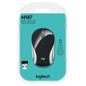 Logitech M187 Souris sans Fil Mini Ultra Portable