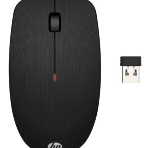HP X200 - Souris Sans Fil Noire (USB, 1600 DPI, Ambidextre)