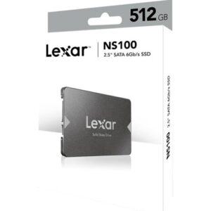 Disque Lexar NS100 2,5" SATA III 6Gb/s SSD 512Go Interne, disque dur SSD